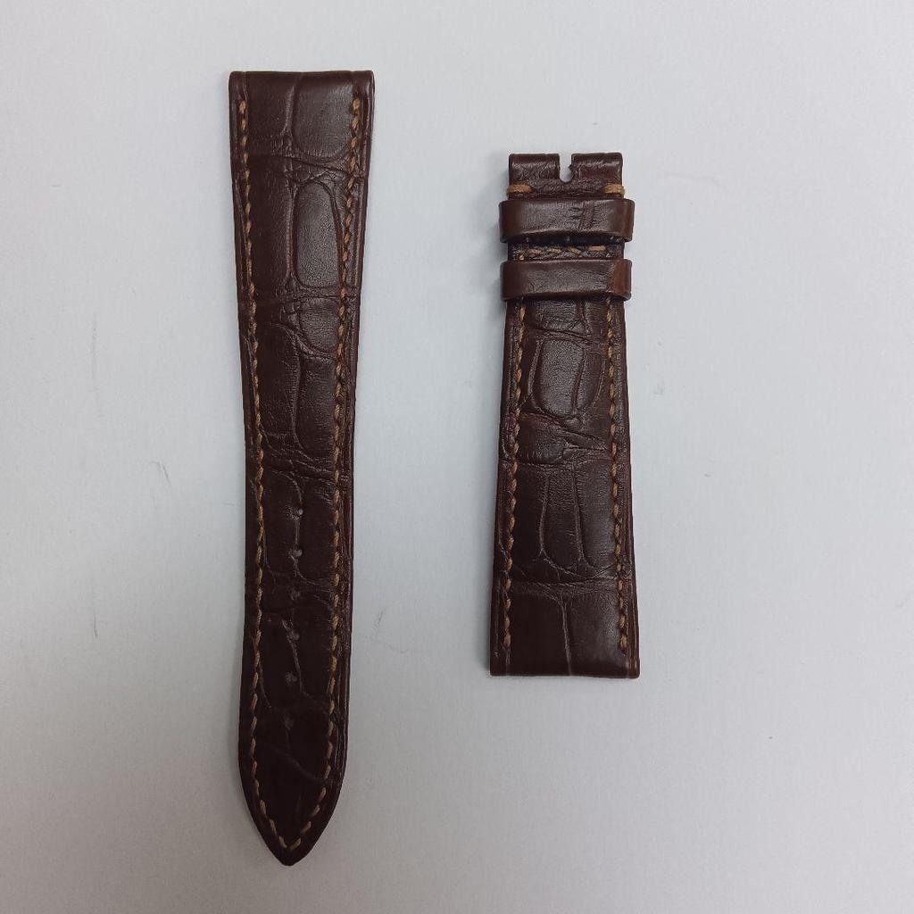 Used BREGUET Alligator Strap Brown Matt 22/16