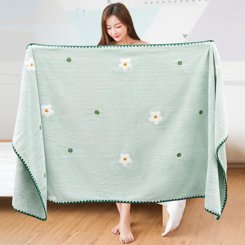 

Плотное банное полотенце из зимнего хлопка, мягкое и впитывающее, подходит для взрослых. Большое полотенце можно носить и оборачивать для пар. 4