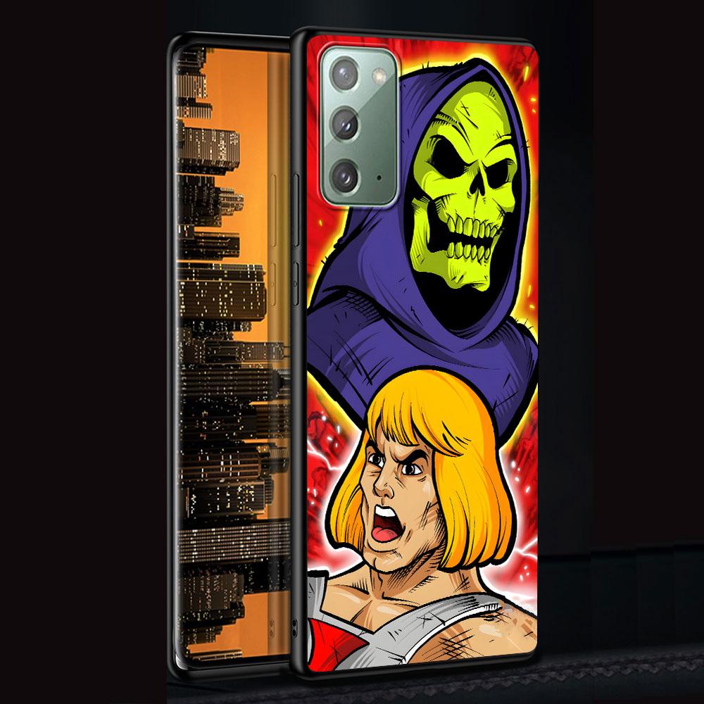Чехол Masters of the Universe Revolution для Samsung Galaxy Note 20 Ultra 8 10 Lite 9, чехол для телефона из ТПУ Note 10 Plus, черный корпус Samsung Note 10