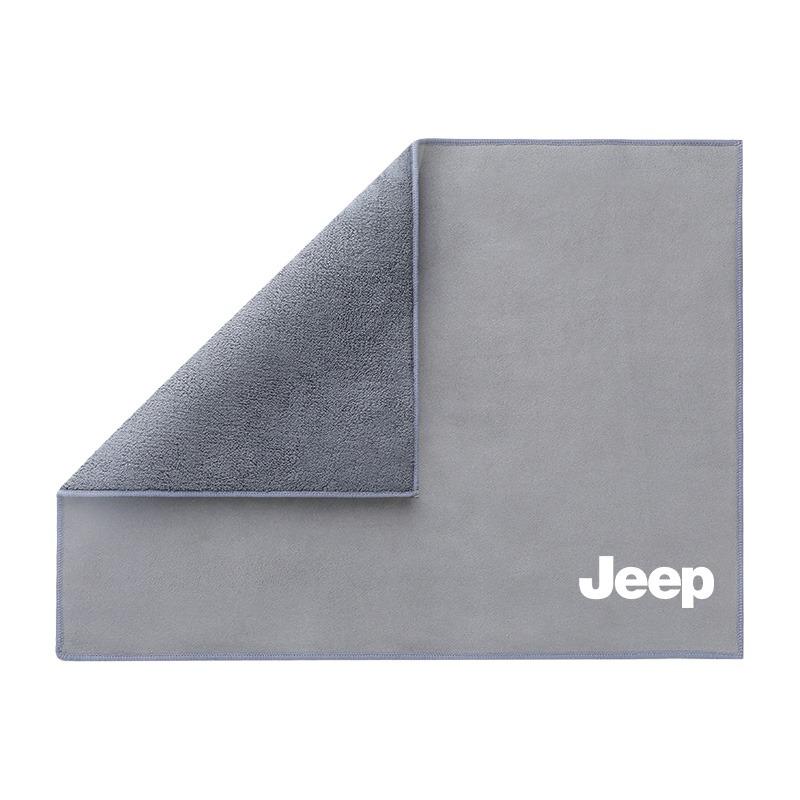 Autótisztító Puha Kefe Autómosó Törölköző Mikroszálas Tisztítókendő Autós Kiegészítők Jeep renegade grand cherokee xj wrangler jl patriot compass-hoz