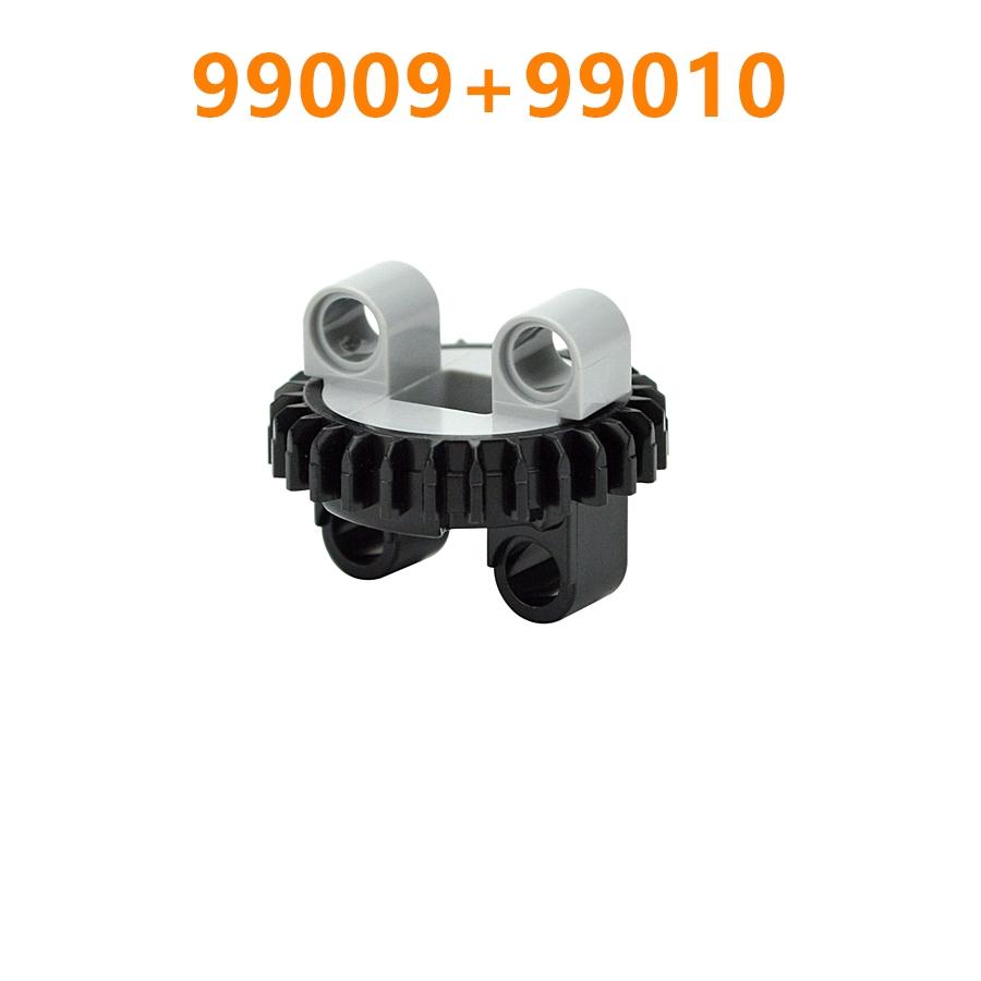 Building Blocks Gears Technical Turntable Parts Rotating Plate MOC Compatible With 18938 18939 48452 50163 Kids Toys