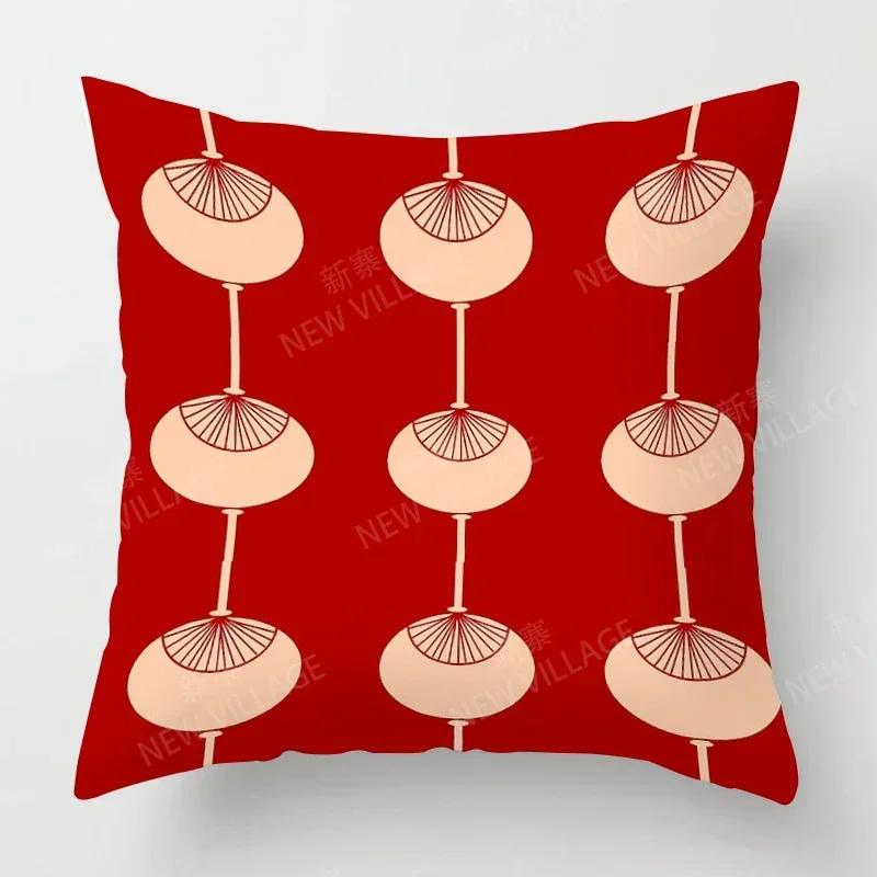 Nordic Fall Home Decor Autumn Throw Pillow Case Sofa Cushion Cover Modern X X Geometry