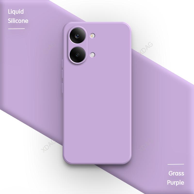 Lens Protection Back Cover for Xiaomi Redmi Turbo 5 Max Turbo5 5Max 5G Shell Soft Square Liquid Silicone Gel Original Phone Case