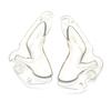 Transparente High Heel Schuh Schokoladenform 3D Stereo Geleeform Stiletto Süßigkeitenform DIY Hausbacken