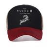 The Witch Graphic Cap Witch and Girls Will Be Girls Lettering Print Casual Baseball Cap Summer Breathable Mesh Snapback Hats