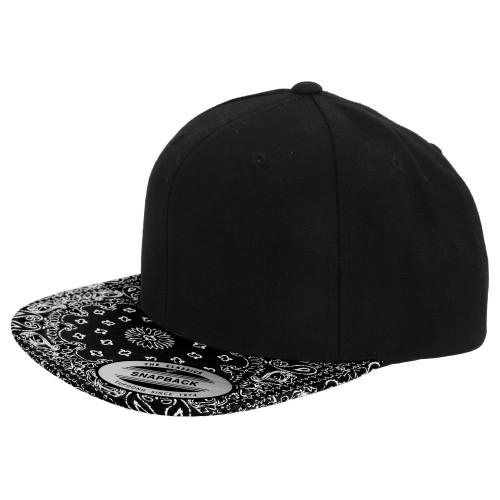 Yupoong Mens Fashion Print Premium Snapback Cap