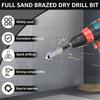 12Pcs 5-12mm Dry Diamond Drill Bits Set Vacuum Brazed Core Drill Bit Kit Quick Change Hex Shank for Porcelain Granite Marble