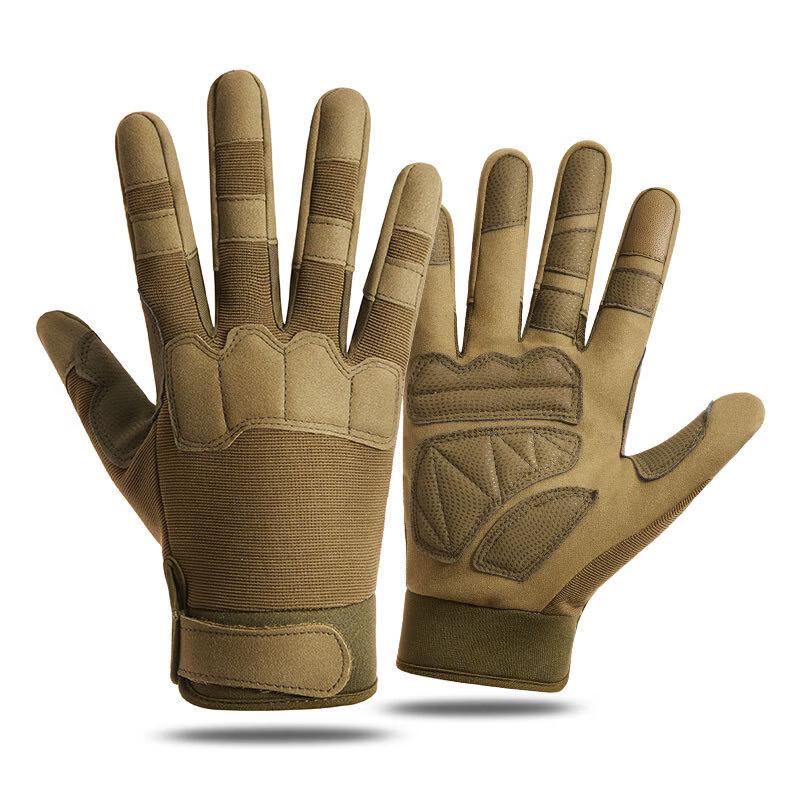 Men s Tactical Outdoor Softshell Full Finger Gloves