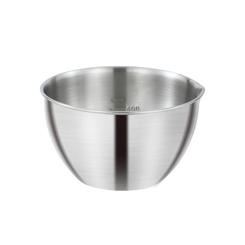 3pcs Kitchen Nesting Baking Accessory Steel Mixing Bowl Nesting Bowls Stainless Steel Mixing Bowl Set