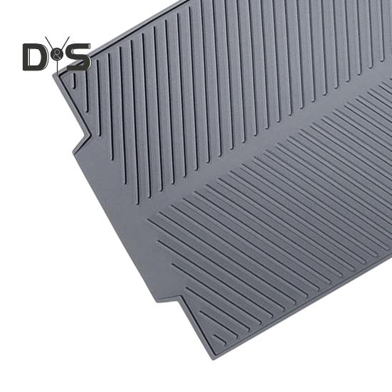Tappetino Scolapiatti In Silicone 40x30cm - Antiscivolo, Resistente Al Calore, Grigio - Foto 10