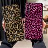 Case for Motorola Moto G52 G60s G51 G73 G53 G30 Edge 20 Pro 30 Lite G71 G22 Edge40 G50 G32 Phone Cover Fashion Leopard Pattern