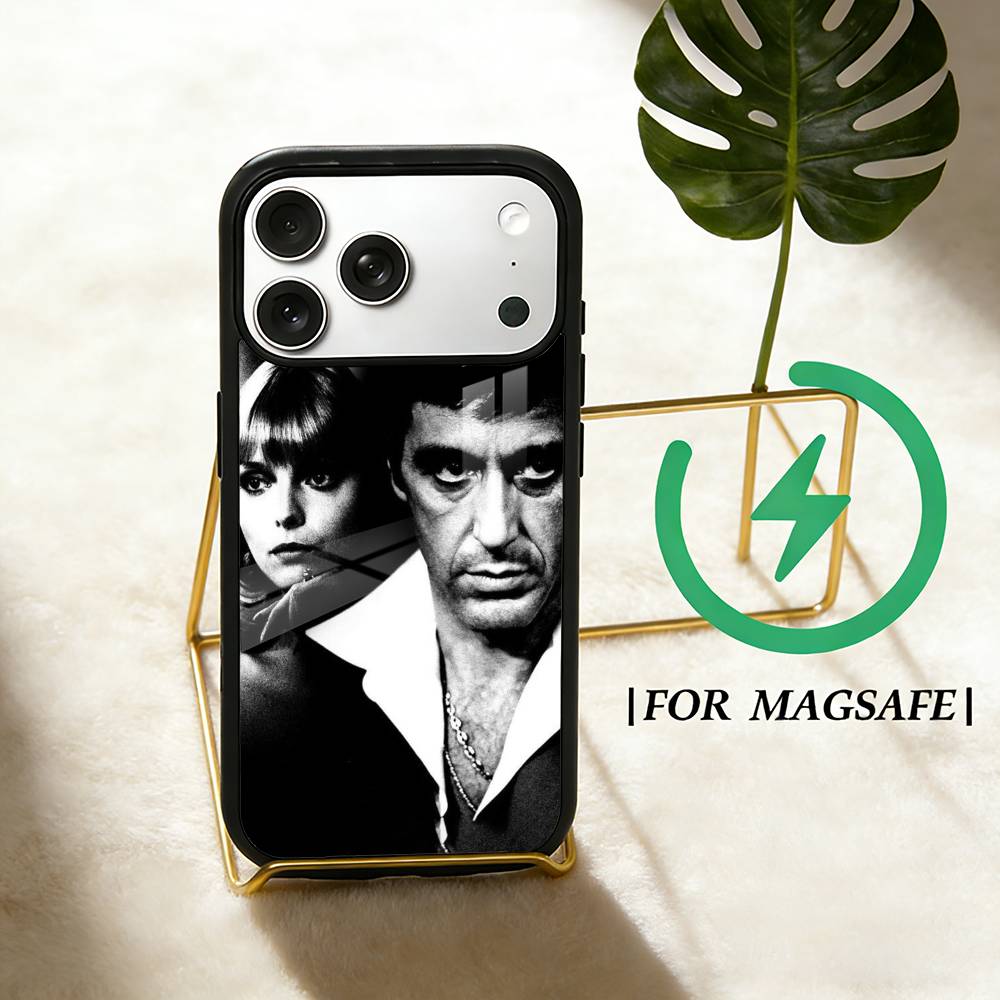 Classic Movie Scarface  Phone Case For iPhone 17,16,15,14,13,12,Plus,Pro,Max for Magsafe Magnetic Wireless Charging