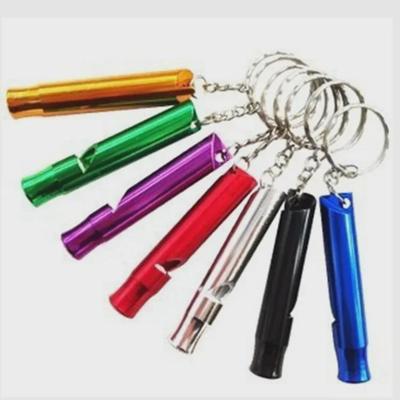 Outdoor Multi-Function High-Pitch Survival Whistle Keychain for Wilderness and EDC Use