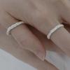 Mouvebament White simple Ring_Silver 925