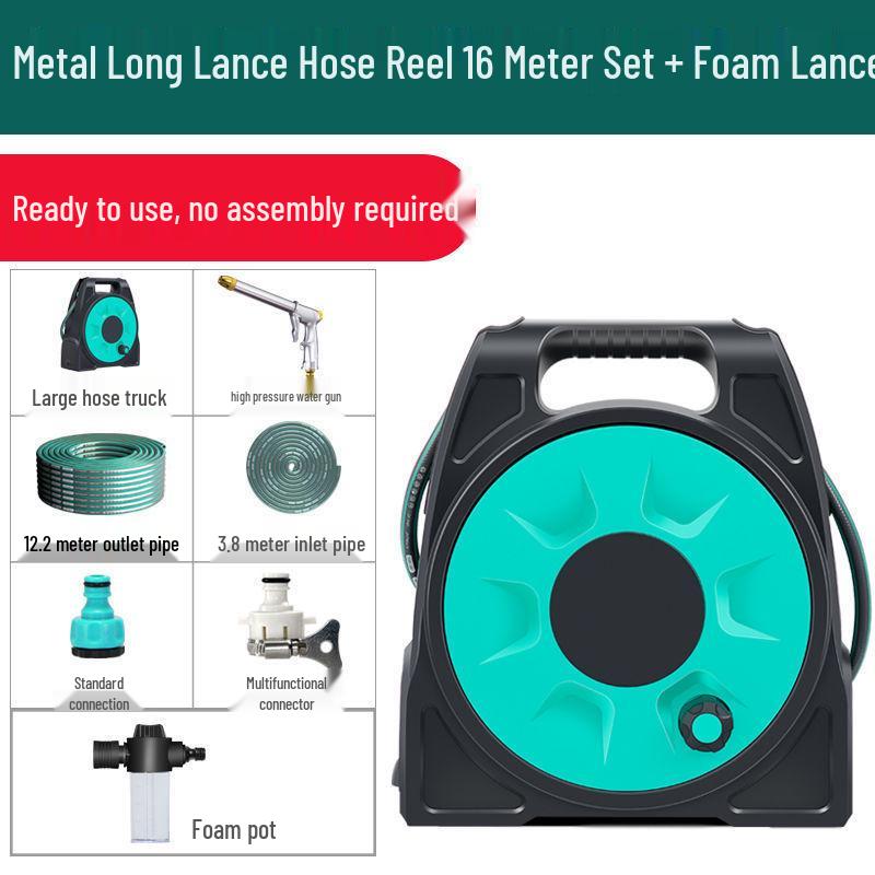 High-Pressure Household Car Wash Spray Gun with Hose