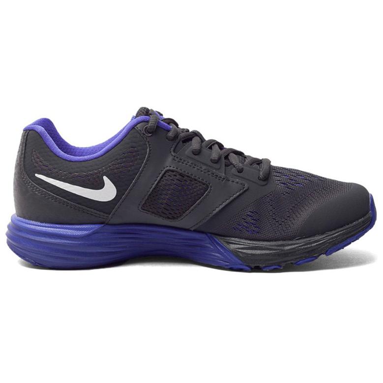 Nike Comfortable Versatile Non-Slip Wear-Resistant Low-Top Running Shoes Women Sneakers Black Purple 749175-010