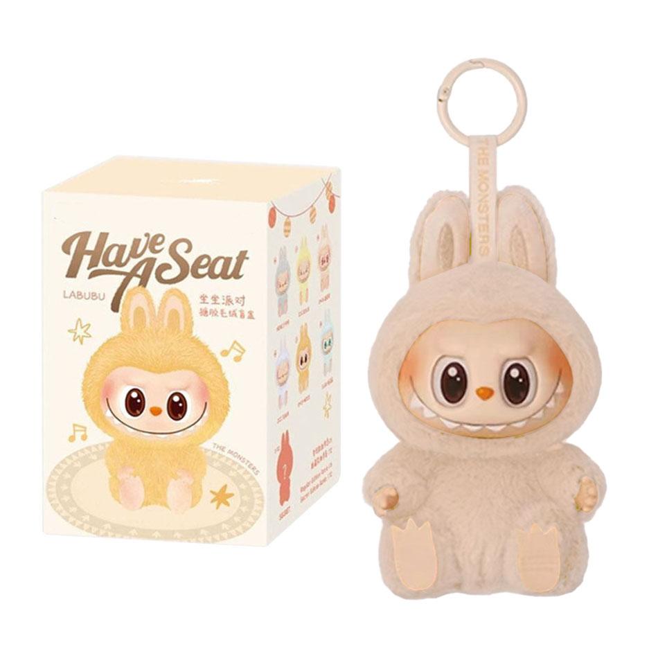 

2025 Новый Высококачественный Милый Labubu The Monsters Box Toys Cardiac Macarone Kawai Guess Bag Figure Model Bag Подарочный