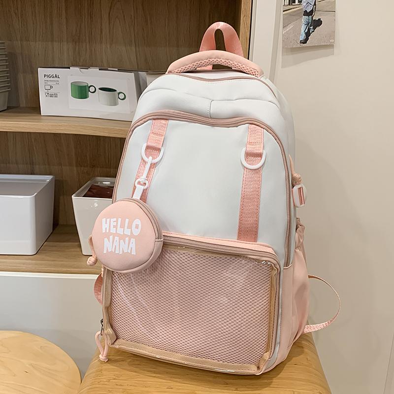 Plecak studencki o dużej pojemności Damska torba szkolna