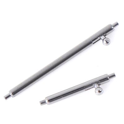 Pásek na hodinky z nerezové oceli Pásek na hodinky Jehlová tyč 12~24 mm 10-balení s rychloupínací pružinou