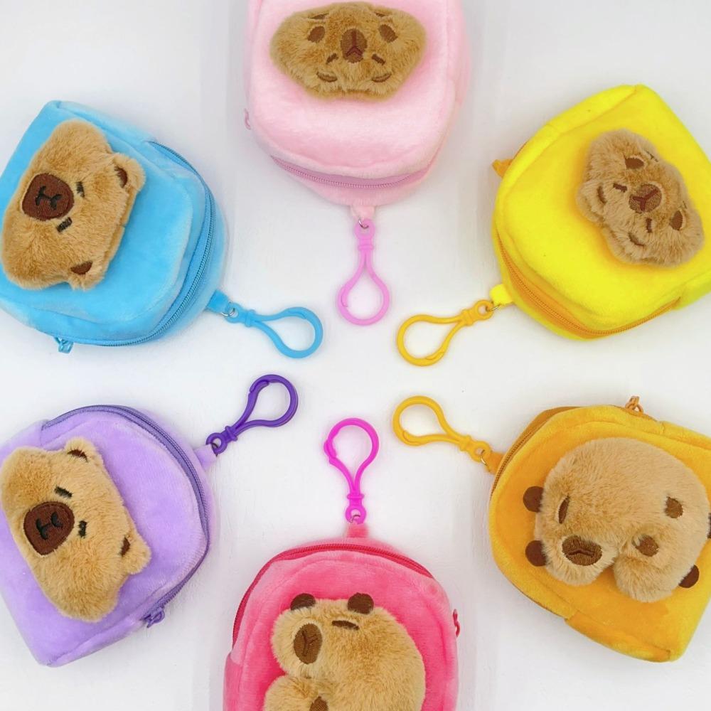

PP Cotton Capybara Coin Purse Mini Anime Coin Purse New Cartoon Storage Bag