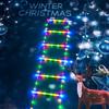 Santa Claus Ladder Lights LED String Lights for Christmas Tree Decoration Holiday Party Atmosphere Lighting Indoor Outdoor Use
