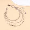 European and American Jewelry Hip-hop Fashion Padlock-shaped Waist Chain Women's High-end Accessories Pendant Trouser Chain