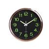 Fashion Tick-free Luminous Wall Clock With Night Light 12 Inch Round Wall Clock Silent Plastic Quartz Clock Office