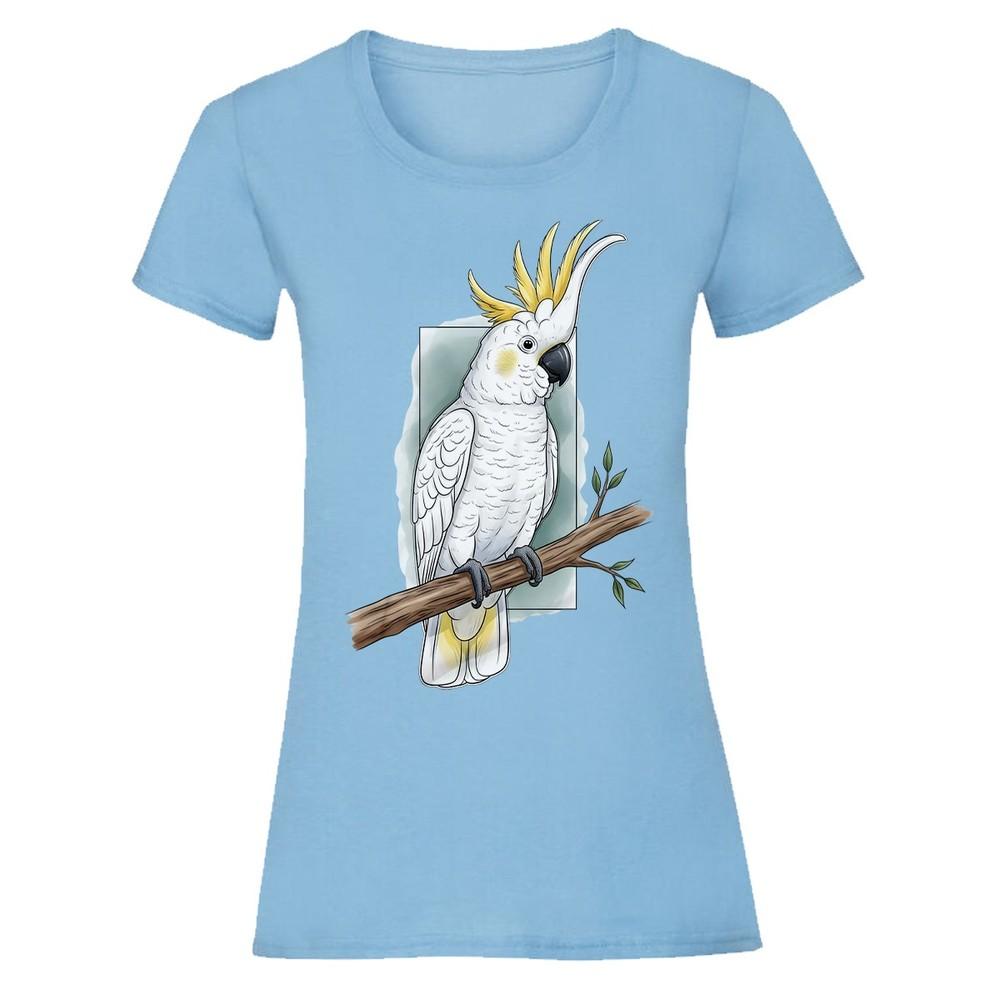 Cockatoo Birds Animals Unisexs TShirt Tropical Wildlife Tee S