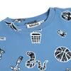 Molo [26ss] 3 8 Years Riley Blue Tukeder Wigo T shirT akis9Ts017