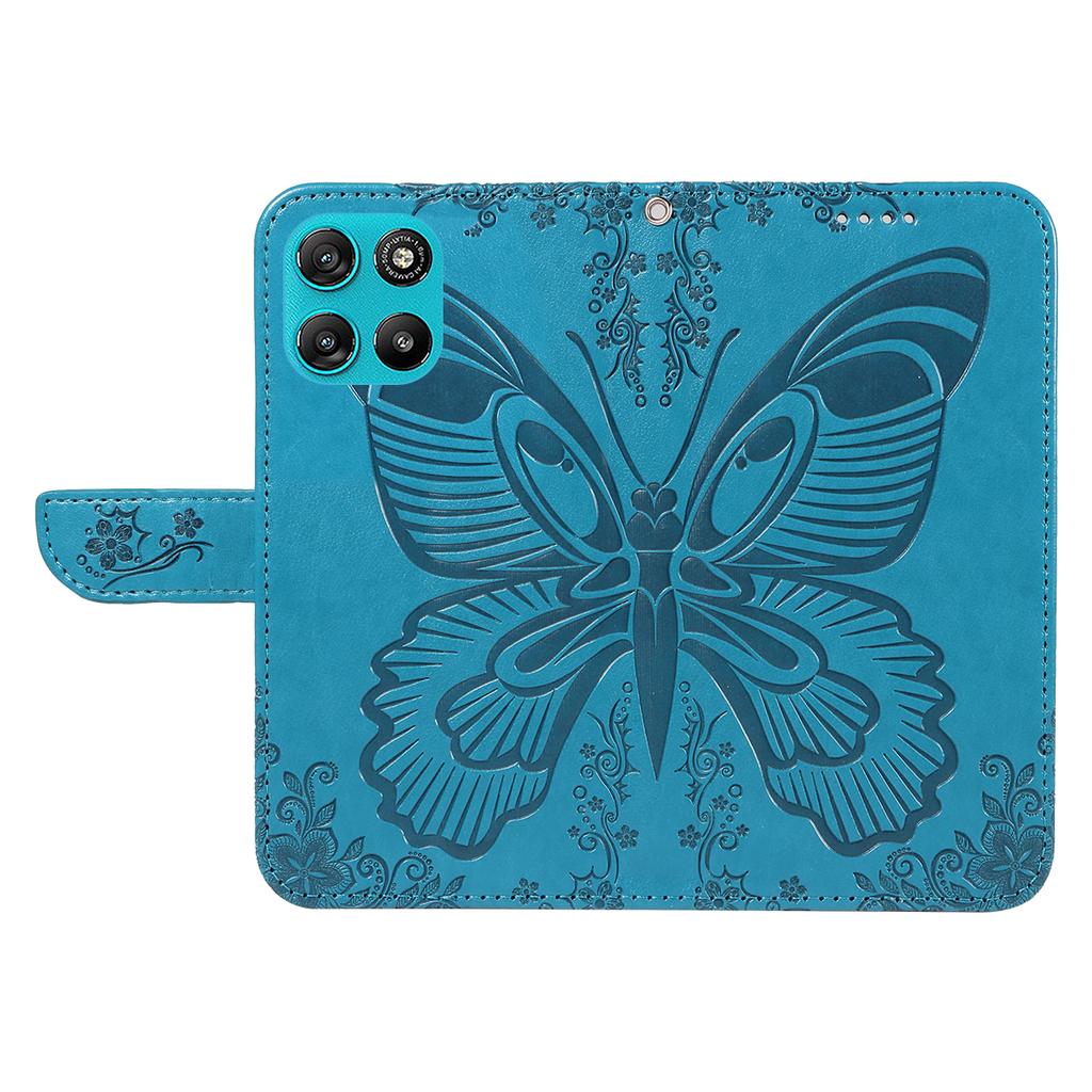 For Motorola Moto G100 5G (2025)/Motorola Moto G57 Power 5G/Motorola Moto G67 Power 5G Case Butterfly Pattern PU Leather Folio Flip Phone Cover