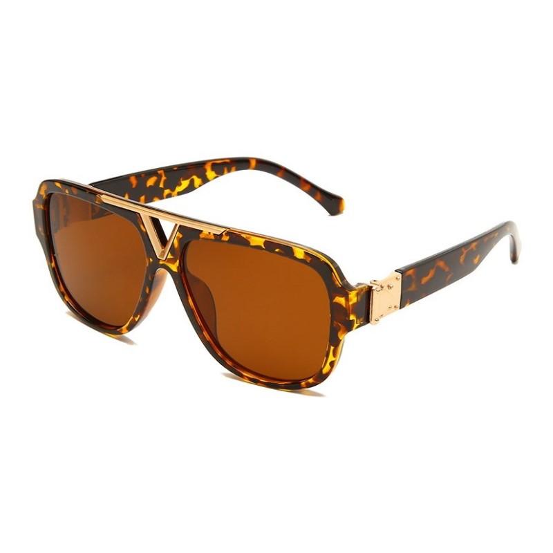 Luxury Fashion Men Sunglasses Pilot Designer Frame 8 Color Unisex Stylish Glasses UV400