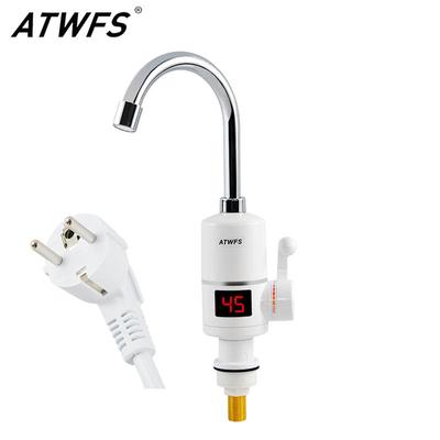 ATWFS Durchlauferhitzer, Thermostat, Wasserhahn, elektrischer Wasserhahn zur Anzeige der Temperatur