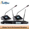 Runpu UHF Wireless Dual Gooseneck Microphone System (CN version)
