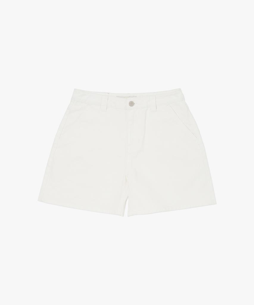 PLAC WOMEN Classic Denim Shorts M38 White