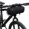 Compact Bike Front Bag Black Bike Front Pouch Durable Handlebar Storage Bag  Phone Storage