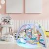 Large educational mat, interactive toys for babies, sloth, colorful