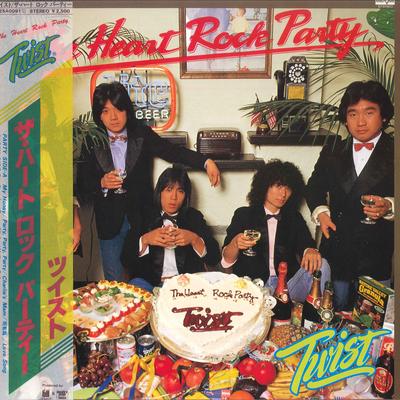 LP Record TWIST - Heart Rock Party C25A0091 AARD-VARK 1980 Japan Obi Japanese Pop/Rock Used