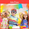 Fun And Colorful Construction Vehicle Themed Glasses For Kids Birthday Party Decorations