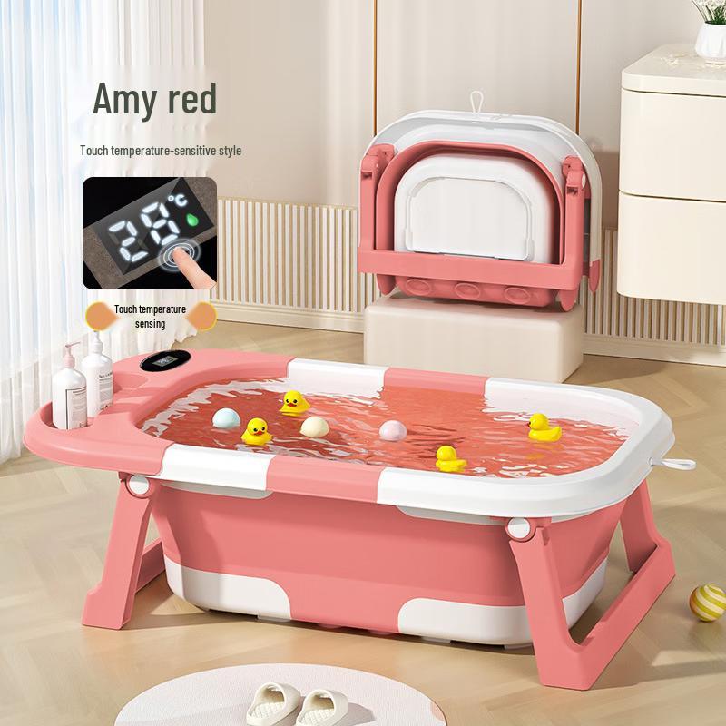 JINGRUIXIANG Foldable Baby Bathtub