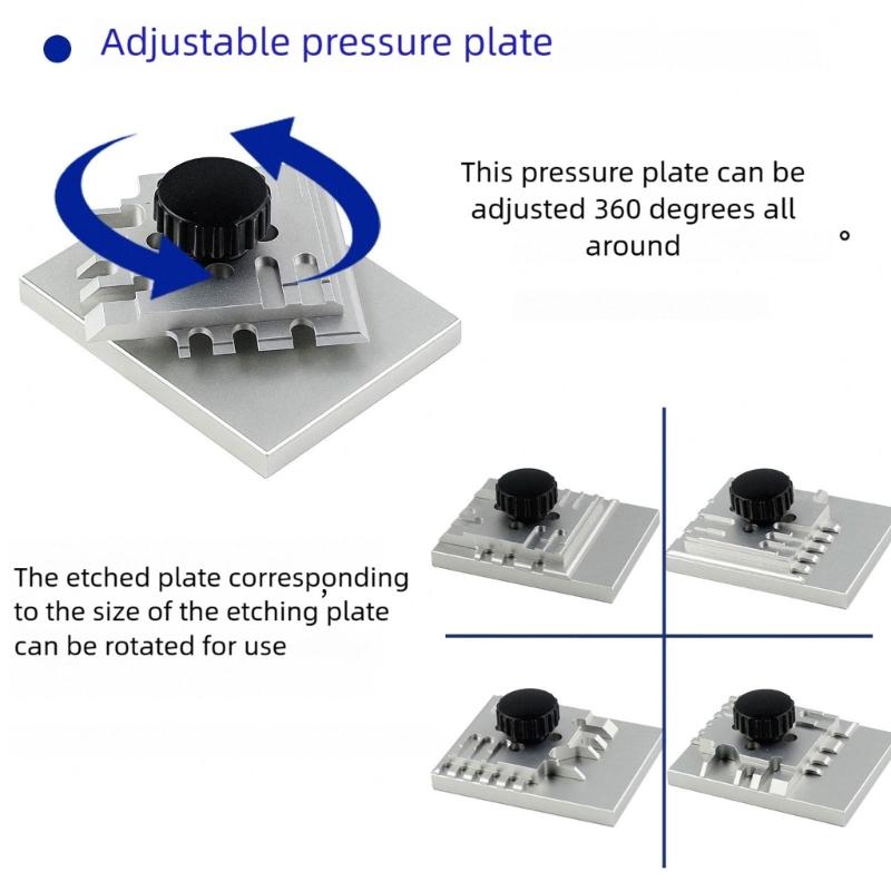 Ätzbiegewerkzeug für einfachen Transport zu Modellausstellungen zur präzisen Formung von Ätzdetails an jedem Ort