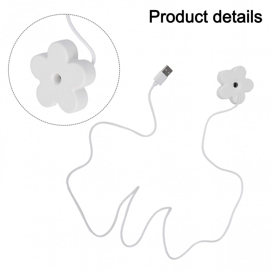 USB Desktop Humidifier Portable Flower Style with Aromatherapy Feature