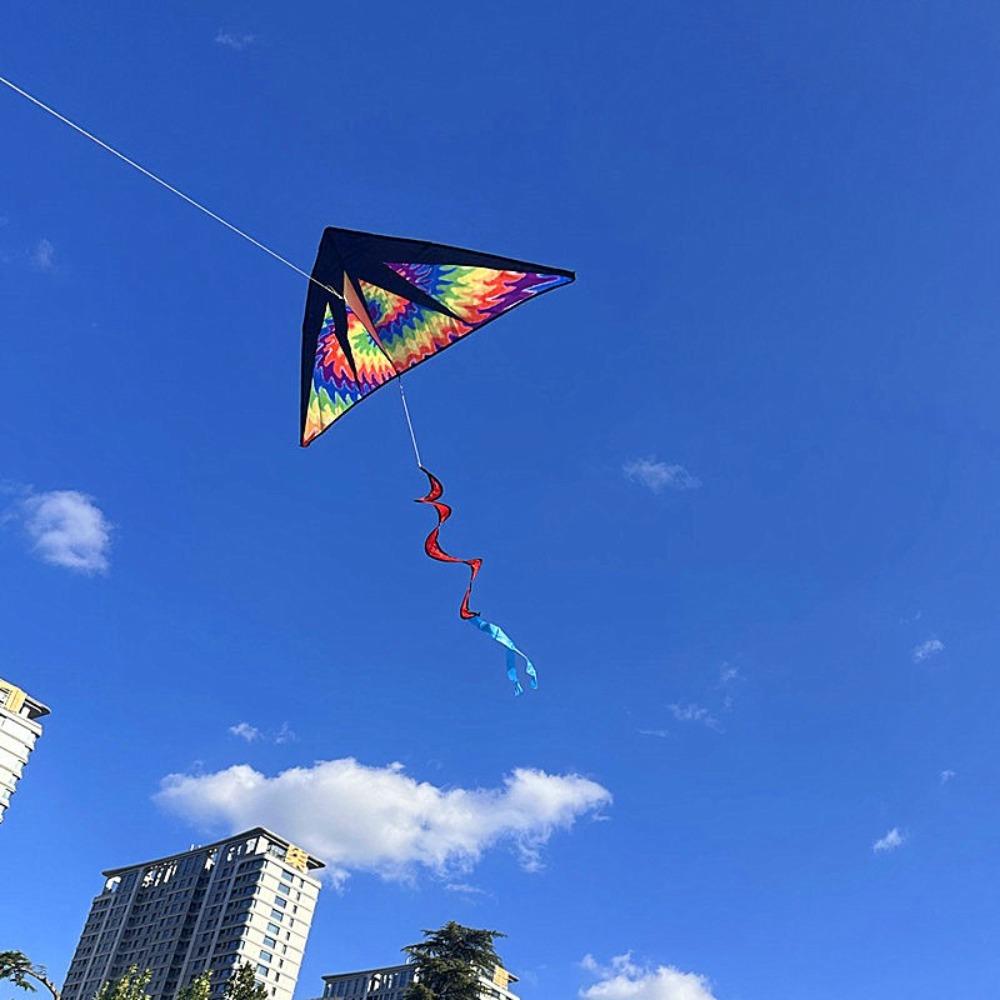 Good Flying Children's Kite 1.22m Outdoor Flying Toy New Large Beach Delta Kites  Fun Sports