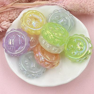 Lose Acrylperlen, Katzenpfote, 10 Stück, DIY-Materialien, handgefertigte Materialien, Armband- und Halskettenherstellung, Halskette, Armband, 23,5 mm, Zubehör