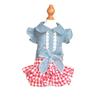 Neue Frühling und Sommer Dünne Abschnitt Atmungsaktive Prinzessin Rock Teddy Kleine Hunde Pet Denim Rock Hund Kleidung