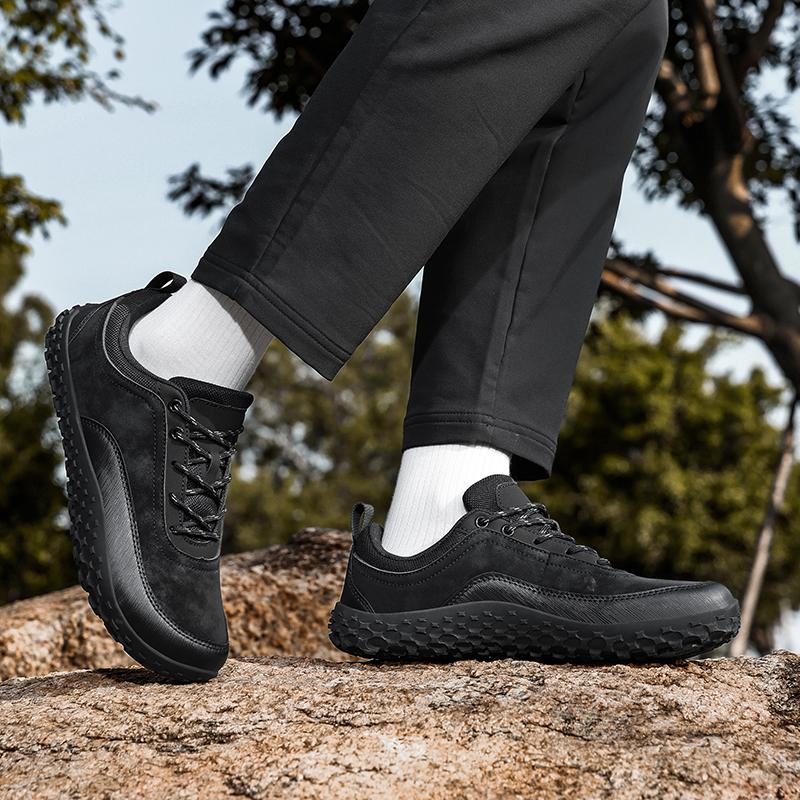 Herren Sneaker Damen Grau Sportschuhe Paar Schwarz Weite Handfläche Wanderschuhe Große Größe