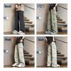 JEANSWEST Men's Outdoor Loose Straight Cargo Pants