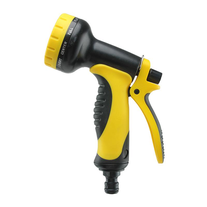 10-Function Telescopic Garden & Car Washing Water Gun with Shower Nozzle
