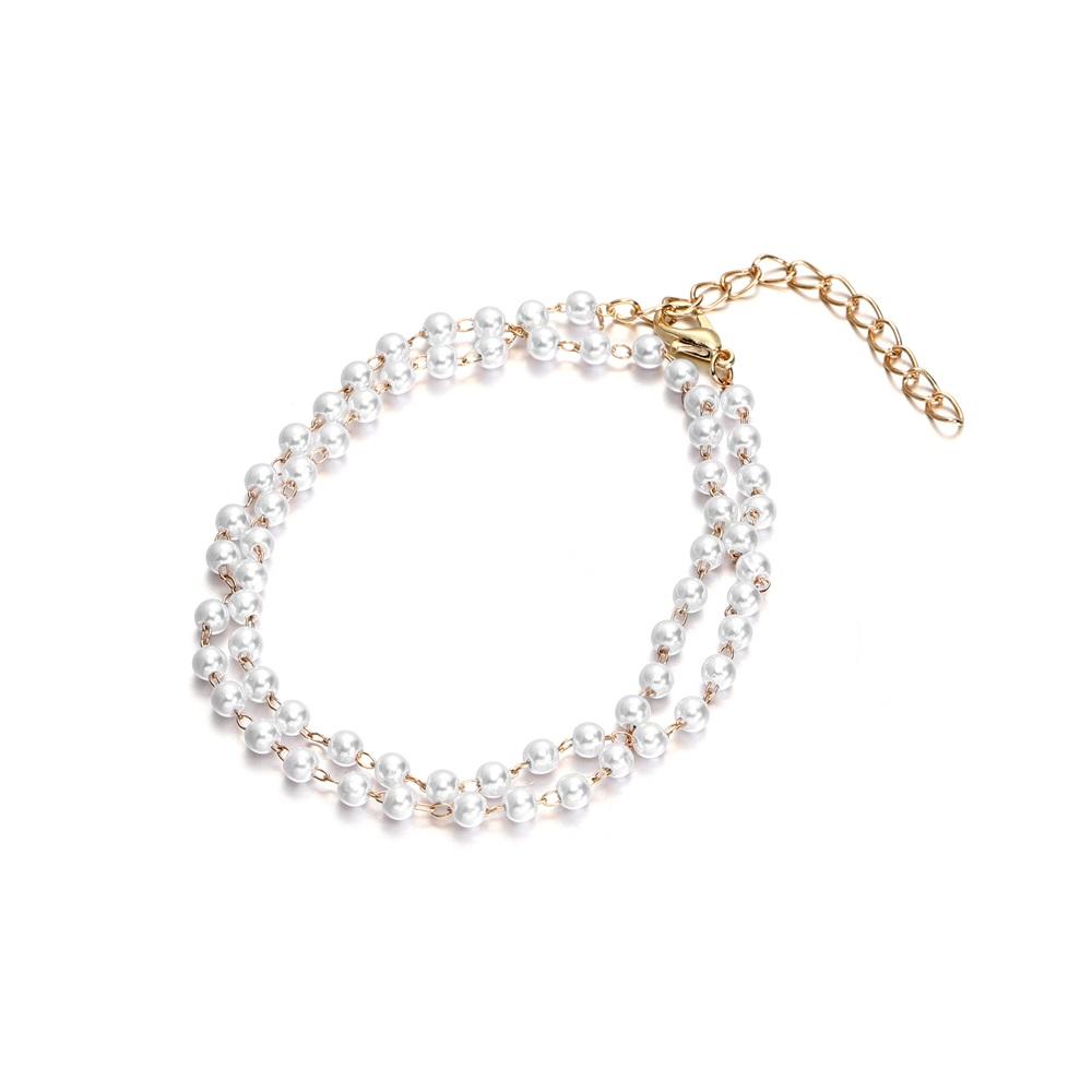 50-500cm ABS Pearl Chain Iron Chains Handmake Chain for DIY Jewelry Making Necklace Bracelet Accessories