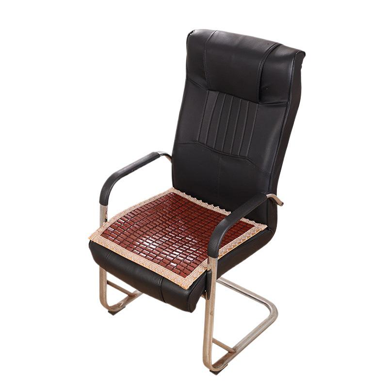 Non-Slip Bamboo Mahjong Seat Cushion for Car, Office, Dining, and Sofa