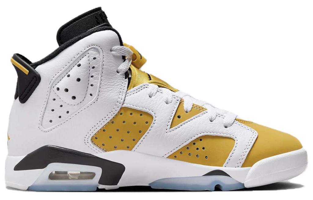 Air Jordan 6 Retro Yellow Ochre GS 384665-170